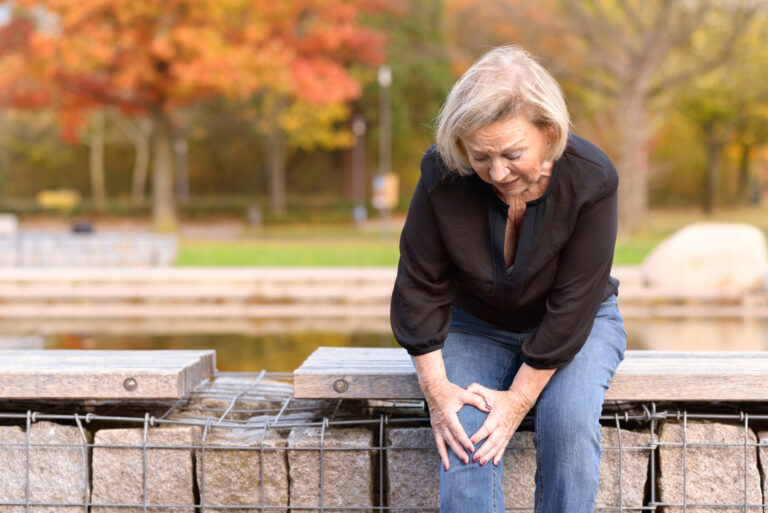 struggling with knee pain