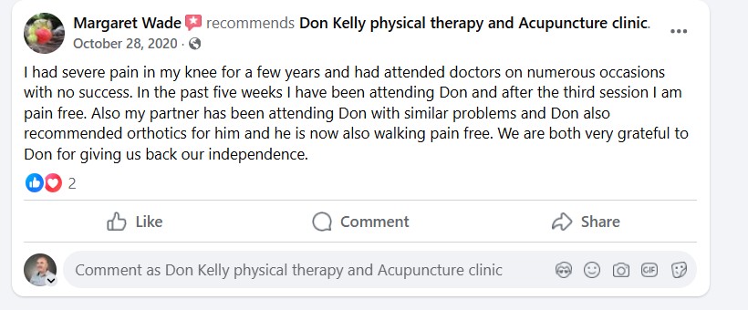 Knee Pain Treatment Limerick
